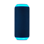 Onn Medium Rugged Portable Wireless Bluetooth Speaker with Multi-Color LED Lighting, IPX7 Waterproof, Navy, AABLU100081916
