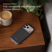 Beats iPhone 17 Pro Max Case with MagSafe Compatibility and Camera Control, Matte Finish, Granite Gray, MGJD4LL/A
