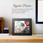 Aluratek ADPFWM8S 8 Inch LCD Digital Photo Frame with Auto Slideshow