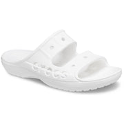 Crocs Unisex Baya Two-Strap Slide Sandals Lightweight Croslite White Men 7 Women 9