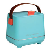 Frigidaire EFMIS308-BLUE Retro 6-Can Top-Opening Portable Beverage Mini Fridge/Cooler, Blue