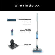 Shark WW200 HydroDuo with Dirt-Reveal Technology, Cordless Wet & Dry Hard Floor Cleaner, Pure Water
