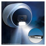 Night Owl C-2P-FTN8D-B Wired 4K Deterrence Dome Cameras, 2 pk.