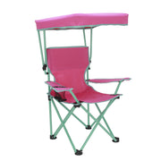 Ozark Trail OT-CANCHAIR-PK Kids Canopy Chair with Safety Lock, 125 lb. Capacity, Pink/Green