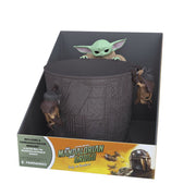 Golden Link Star Wars The Mandalorian and Grogu Popcorn Bucket with Fandango Movie Ticket - Star Wars Fans