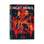RLJ Night Patrol DVD Movie, Horror Thriller, Rated R, Standard Edition, 1 Disc, 480p