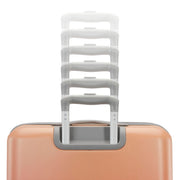 American Tourister Moonlight II Hardside Expandable Carry-On Luggage, 20-Inch, Ombre Peach, Spinner Wheels, TSA Combination Lock, 152927-A373