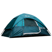 Golabs CT1 2 Person Camping Tent, Waterproof PU1500mm, Quick Setup in 3 Minutes, Lightweight 4.4 lb, Mesh Skylight and Door for Ventilation, Blue