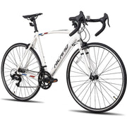 Hiland Road Bike, Shimano 14 Speeds, Light Weight Aluminum Frame, 700C Racing Bike for Men