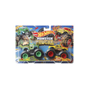 Hot Wheels FYJ64 Monster Trucks Demo Doubles 2-Pack (Styles May Vary)