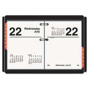 At-A-Glance Recycled Compact Desk Calendar Refill, 3 x 3.75 Inches, 12-Month, Tabbed, White, E91950