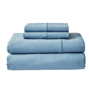 Better Homes & Gardens BH5528037908-33 3-Piece 400 Thread Count Blue Silver Performance Bed Sheet Set, Twin