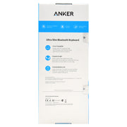 Anker Ultra-Slim Keyboard Black, Cross-Compatible
