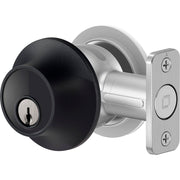Level C-E14U Smart Lock Bluetooth Replacement Deadbolt with App/Key/Voice Assistant Access - Matte Black