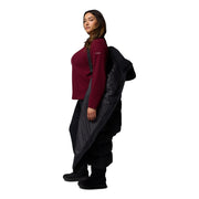 Columbia 213489 Amaze Puff Long Hooded Jacket - Black - L