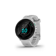 Garmin CE010-02562-01 Forerunner 55 GPS Running Smartwatch and Fitness Tracking - White