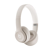 Beats by Dr. Dre Solo 4 On-Ear Wireless Headphones with Personalized Spatial Audio, Passive Noise Cancellation, Lightweight Sandstone