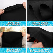 Wiher 10ft Above Ground Pool Liner Pad, Black - Durable