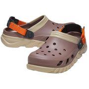 Crocs Duet Max Ii Clog, Dual Comfort, Adjustable Back Strap, Ventilation Ports, Truffle, 11M 208776