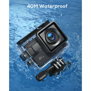 CocoBear 4K 20MP Waterproof 40M Underwater Action Camera