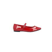 Time and Tru Women's Faux Leather Mary Jane Flats