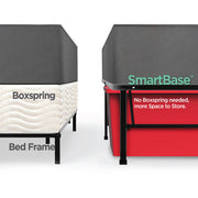 Mainstays MS2601008902 Spa Sensations W-SBBK-T Steel Smart Base Bed Frame