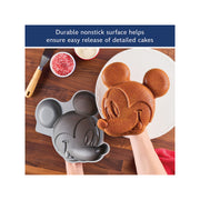 Farberware Disney Mickey Mouse 3D 2-Pc. Non-Stick Cake Pan - GRAY ONE SIZE