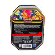 Pokmon Mega Charizard Trading Card Game Tin with Foil Promo Card, 4 Booster Packs, Code Card