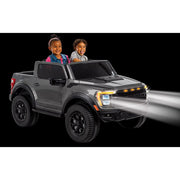 Huffy Corporation Ford F-150 Raptor 12V Battery Ride-On Toy, Grey