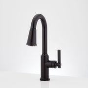 Signature Hardware SHXCGF137MB Greyfield 1.8 GPM Pull-Down Bar Faucet - Matte Black