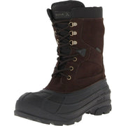 Kamik WK0117-DBR-11 Nation Wide Insulated Waterproof Pac Boots for Men - Dark Brown - 11W