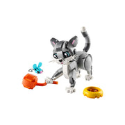 LEGO 31163 Creator 3 in 1 Playful Cat Toy - Building Toy with 3 Options: Cat, Dog, Pigeon - Fun Animal Figures for Kids Ages 8+