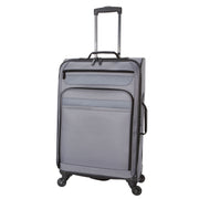 Protege 3-Piece Softside Luggage Set, 24-Inch Checked Luggage, 22-Inch Carry-On Duffel, Boarding Tote, Purple, PG-24-3PC2WPUR