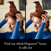 LEGO 6470524 Harry Potter Talking Sorting Hat, Harry Potter Hogwarts Hat with 31 Randomized Sounds