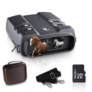 LAKWAR X73022-2 Night Vision Binoculars for Total Darkness with 64G TF Card