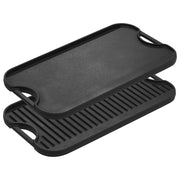 Lodge Logic LPGI3 Cast Iron Reversible Grill/Griddle, 20