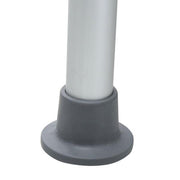 Carex Compact Round Shower Stool for Bathtub and Small Showers with Adjustable Height Legs