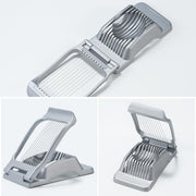 Sopito Heavy Duty Stainless Steel Wire Egg Slicer, Multifunctional Soft Food Cutter, Silver