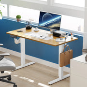 Edx WMYO-JHED121 63 x 24 Inches Ergonomic Stand up Desk, Oak