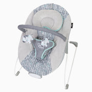 Baby Trend Smart Steps Infant EZ Bouncer with Calming Vibration, Adjustable Headrest, 3-Point Safety Harness, Ziggy Zebra Pattern