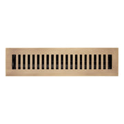 Signature Hardware M485483 odern Solid Brass Floor/Wall Register - Antique Brass - 2-1/4