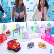 Zhu Zhu Pets 10284475 City Downtown Starter Playset with Sophie Hamster Plush Toy