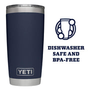 YETI Rambler Tumbler - 20 oz. - Navy
