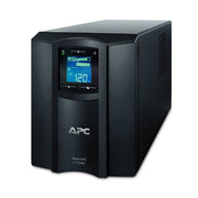 APC Smart-UPS SMC1000C 1000VA 600W Line Interactive Tower UPS with SmartConnect, Pure Sine Wave, 8 NEMA 5-15R Outlets, Black