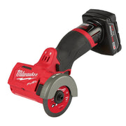 Milwaukee 2522-21XC M12 FUEL 12-Volt Lithium-Ion Brushless Cordless 3 in. Cut Off Saw Kit W/ (1) 4.0Ah Battery, Charger and Bag