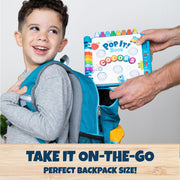 Buffalo Games Chuckle & Roar The Pop It Book Interactive Learning Toy with 3 Play Modes, Bilingual Color Recognition, Toddler-Friendly Design