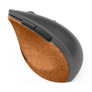 Lenovo 4Y51C33792 Go Wireless Vertical Mouse, Optical, Wireless - 2.40 GHz, USB Type A, 2400 dpi, Scroll Wheel, 6 Buttons, 3 Programmable Buttons (Storm Gray)