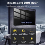 Lemonenergy Electric Tankless Water Heater, 6.5KW 110V, Instant Hot Water, LED Temperature Display, Residential Kitchen and Whole House Use