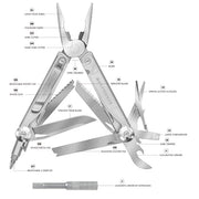 Hangzhou GreatStar Industrial Tool 3800 Ozark Trail Multiforce Premium 18-In-1 Multi Tool