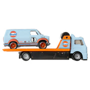 Mattel Hot Wheels Premium Collector 2026 Pack 2 Die-Cast Vehicle Set with 3 Cars and Team Transport, Multicolor, JHW43